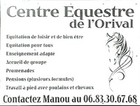 Bienvenue au Centre Equestre de l'Orival
